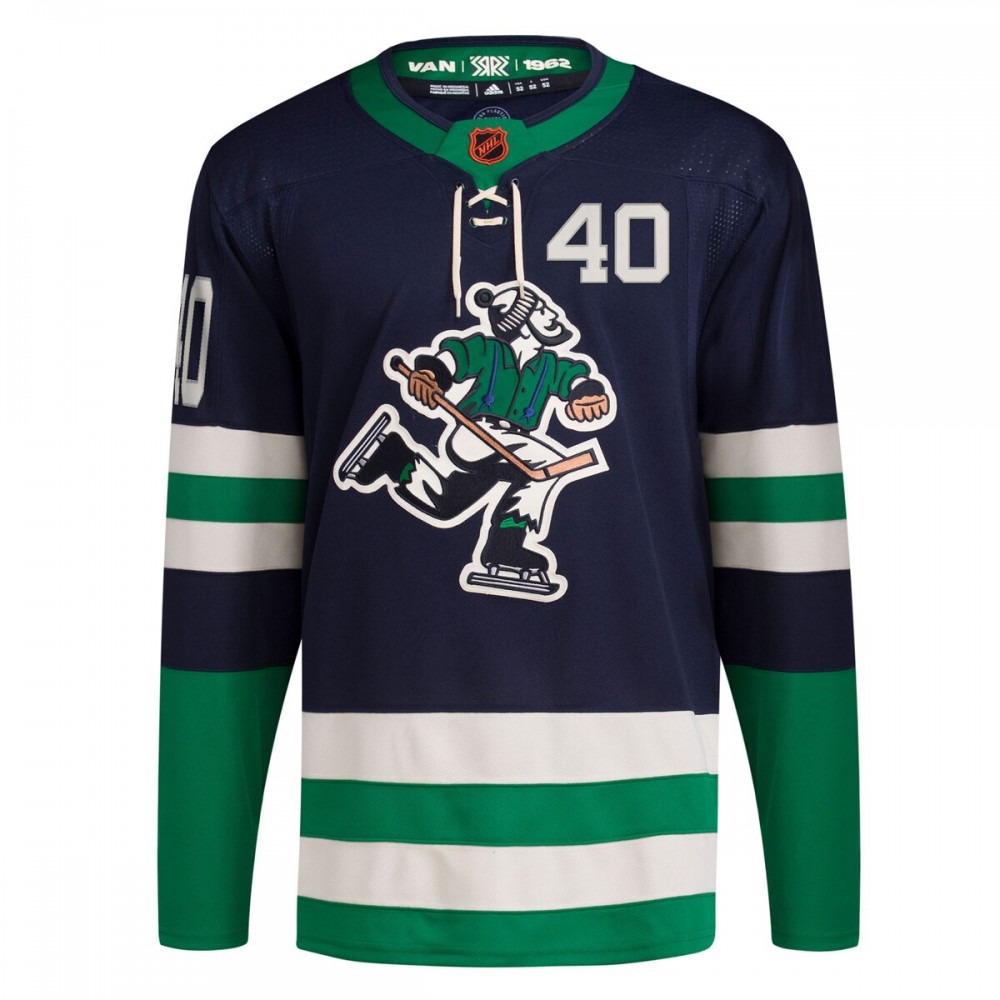 Elias Pettersson Vancouver Canucks adidas Reverse Retro 2.0 Authentic Player Jersey - Navy-Pro Kit Vault | Brand New 26/27 Sports Jerseys